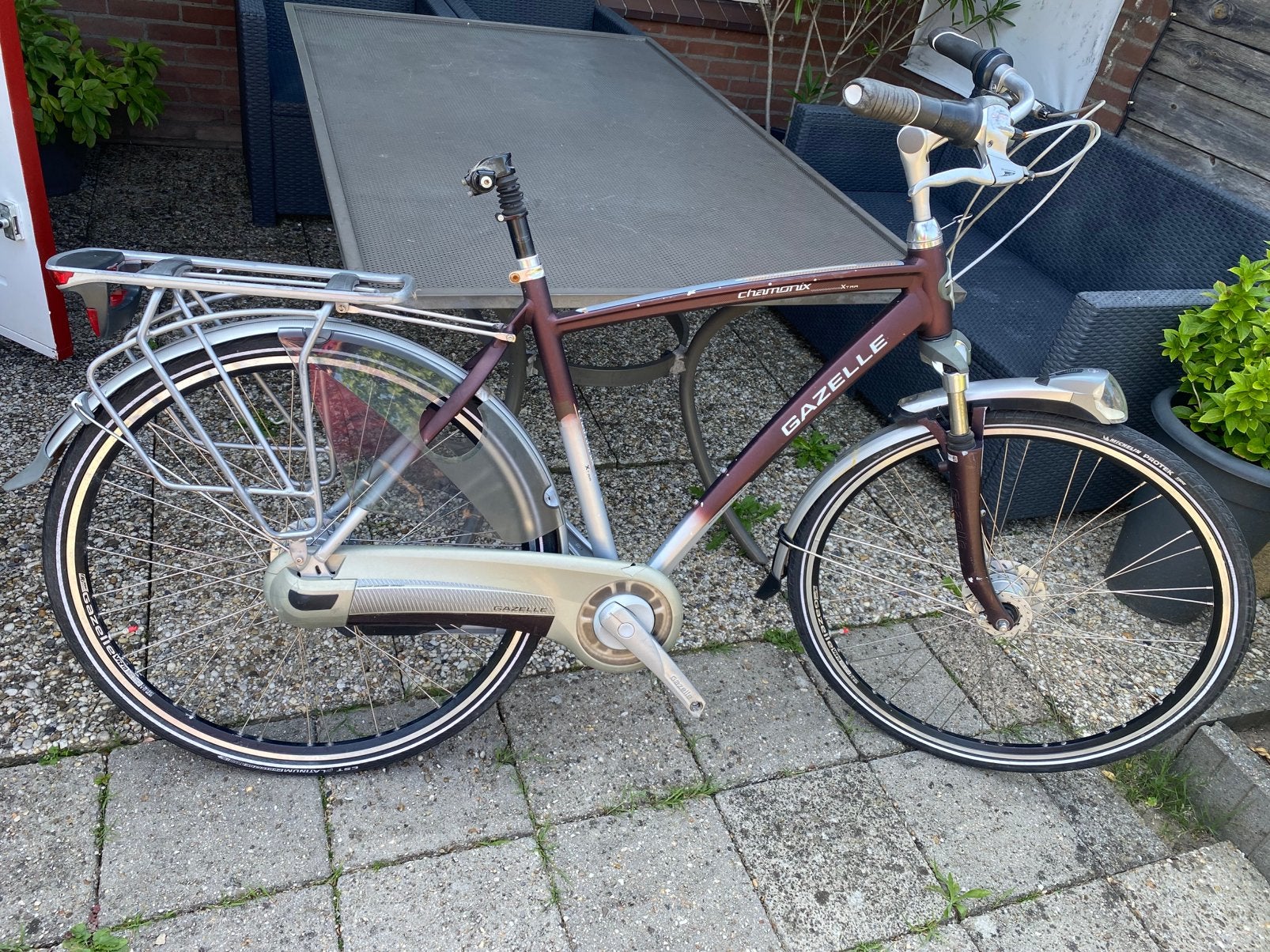 Opknap Gazelle chamonix, Fietsen en Brommers, Ophalen, Gebruikt, Gazelle