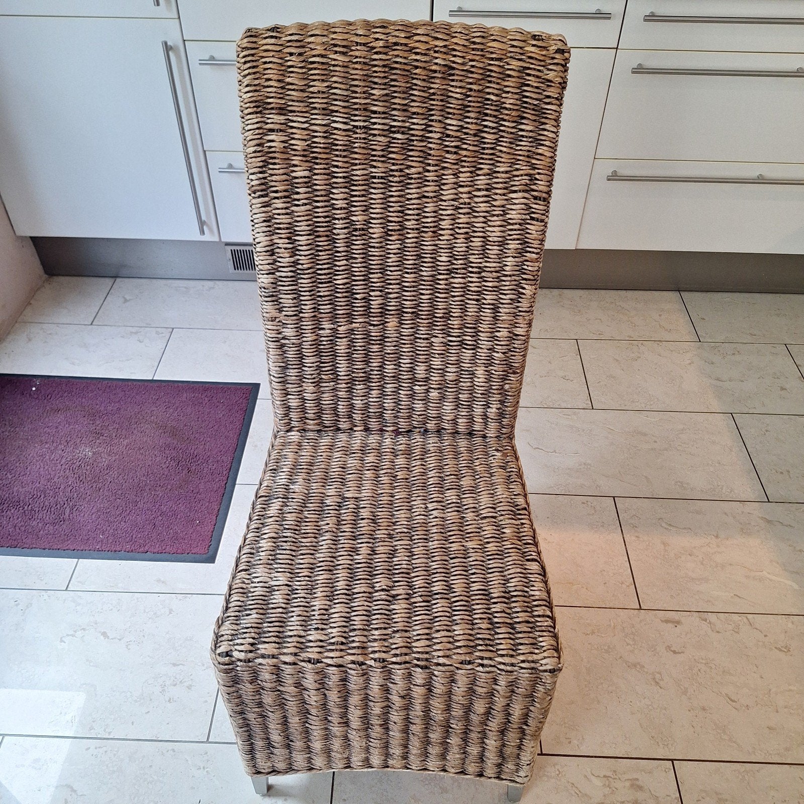 eetkamerstoelen van bananenblad- Natuurlijke uitstraling, Ophalen, Gebruikt, Bruin, Landelijk, Bohemian