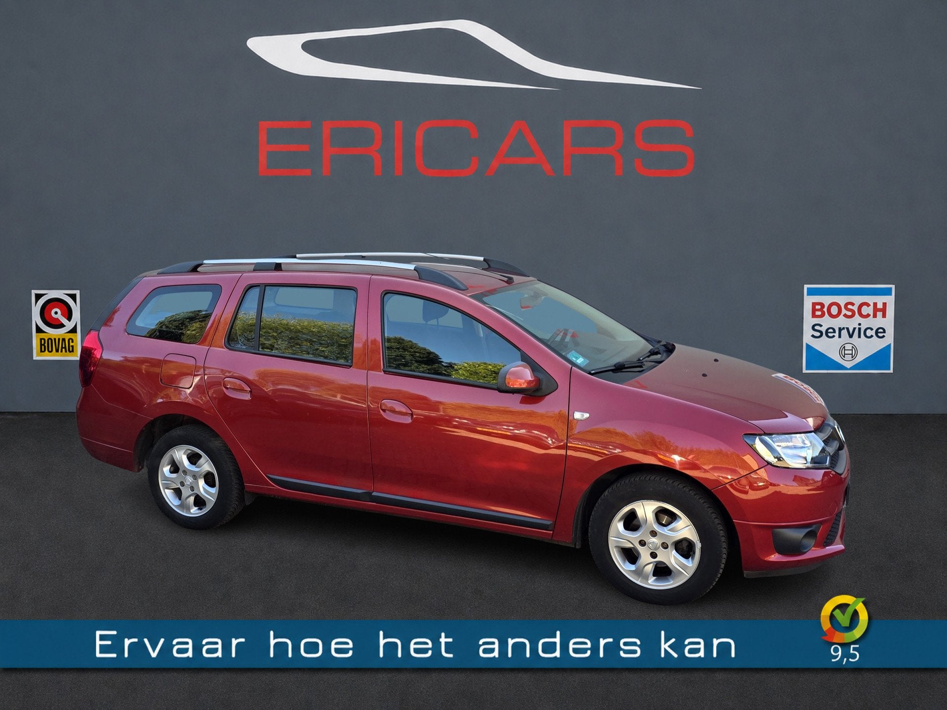 Dacia Logan MCV 0.9 TCe Prestige AIRCO NAVI TEL CC PDC, Auto's, Voorwielaandrijving, Origineel Nederlands, Bedrijf, Handgeschakeld