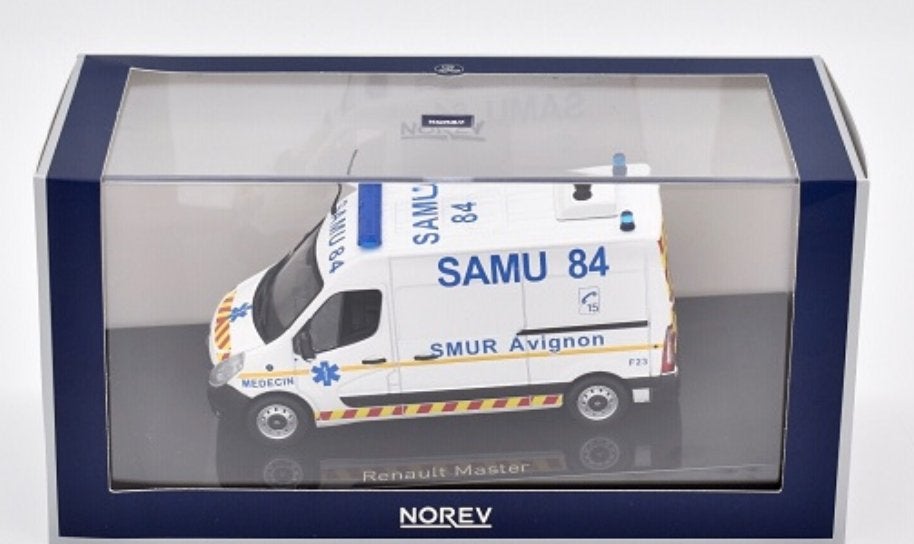 Renault Master 2014 SAMU 84 schaal 1/43 NOREV ref. 518789, Verzenden, Nieuw, Bus of Vrachtwagen, Norev