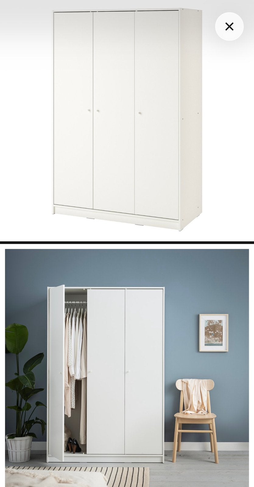 IKEA kleppstad kast, Huis en Inrichting, Ophalen, Zo goed als nieuw, 25 tot 50 cm, 50 tot 100 cm