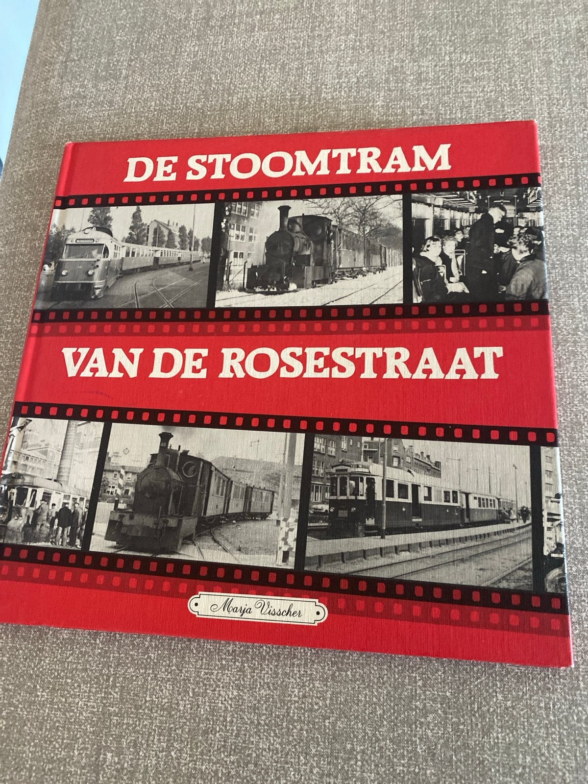 De Stoomtram van de Rosestraat - Marja Visscher, Boeken, Vervoer en Transport, Zo goed als nieuw, Tram, Ophalen of Verzenden