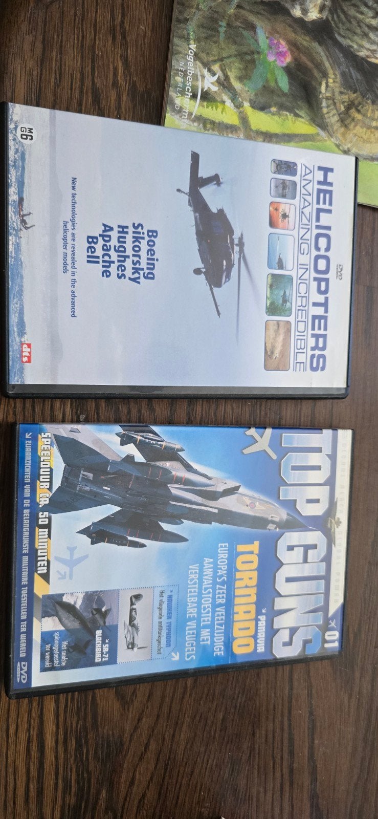 DVD: Helicopters Amazing Incredible & Top Guns Tornado, Nederlands, Wetenschap of Techniek, Ophalen of Verzenden, Vanaf 6 jaar