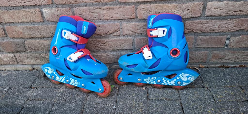 Oxelo Kinderskeelers maat 30,31,32 gebruikt maar nog goed, Sport en Fitness, Skeelers, Kinderen, Inline skates 4 wielen, Ophalen