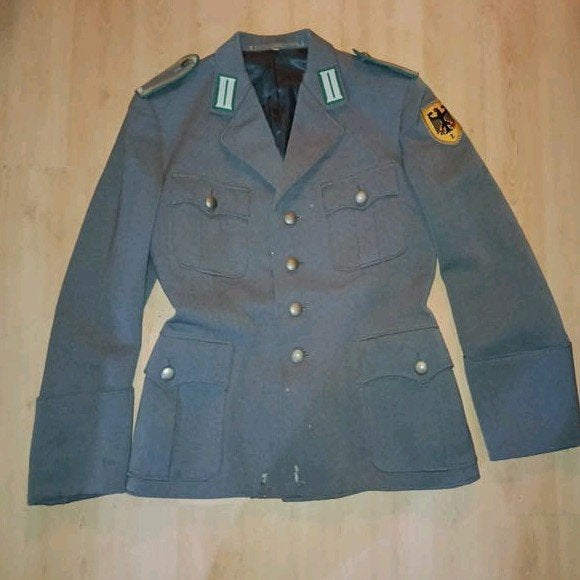 DDR Uniform Jas - Legeruniform Oost-Duitsland, Ophalen of Verzenden, Landmacht, Duitsland, Kleding of Schoenen