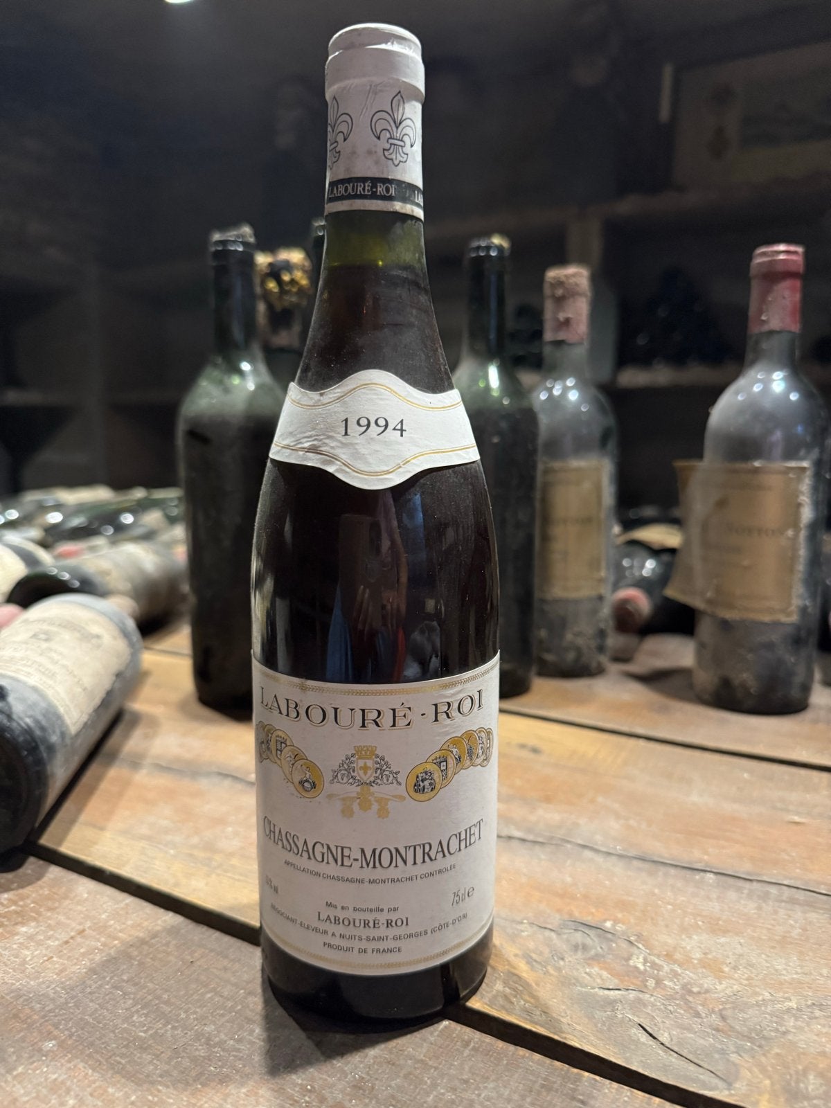 Chassagne-Montrachet Laboure-Roi 1994 Rouge - Uit wijnkelder, Verzamelen, Ophalen, Gebruikt, Frankrijk, Rode wijn