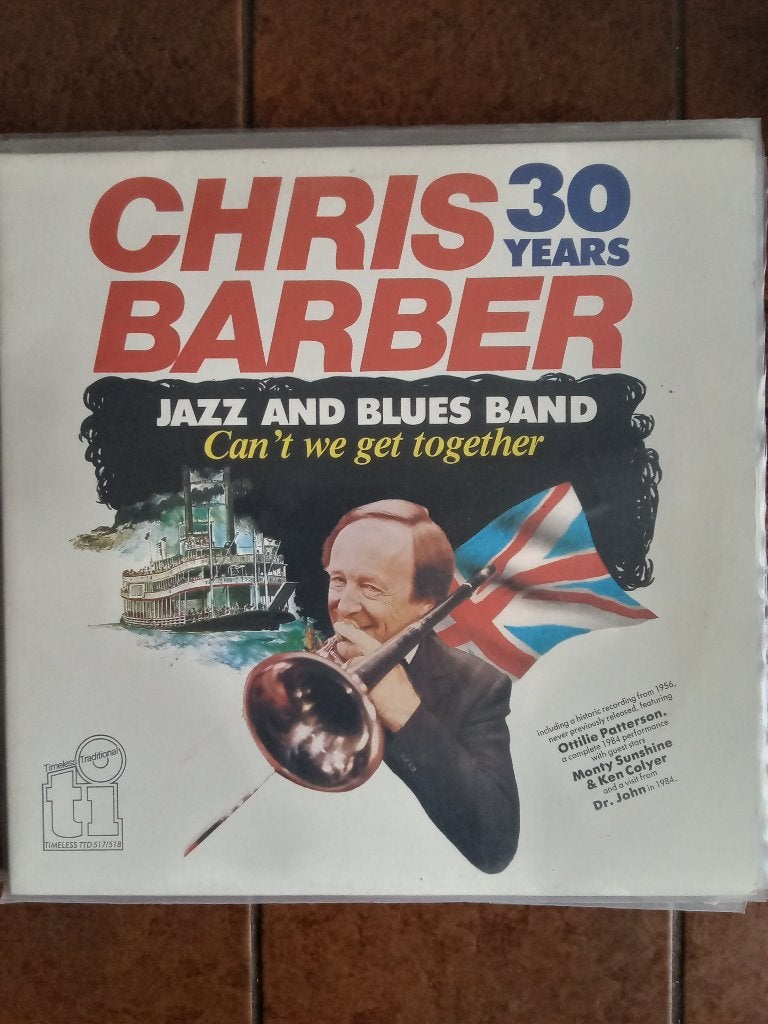 2LP Chris Barber, Cd's en Dvd's, Vinyl | Jazz en Blues, Gebruikt, 1980 tot heden, Ophalen of Verzenden, 12 inch