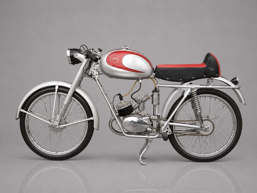 1955 Demm 50cc Moped #4 | Italian Classic Moped, Overige merken, Overige carrosserieën, Overige brandstoffen, Bedrijf
