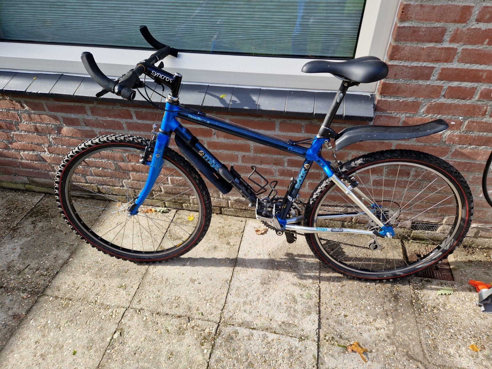 Vintage Koga Miyata TrailRunner Carbolite Retro MTB, Fietsen en Brommers, Gebruikt, Velgrem, Geen vering, Ophalen