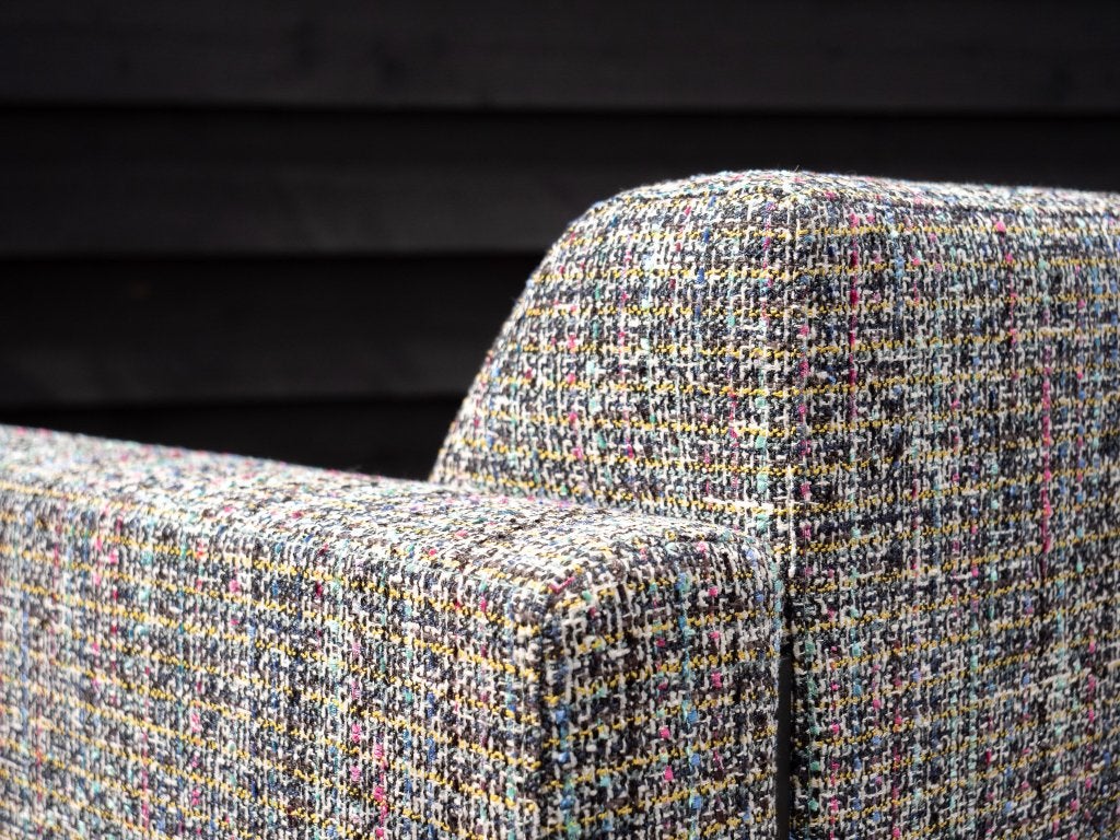 Artifort Mare Fauteuil | FC 302 Design multicolor tweed ZGAN, Huis en Inrichting, Fauteuils, 75 tot 100 cm, Ophalen of Verzenden