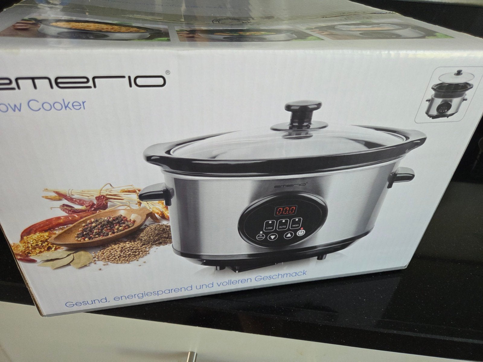 Emerio Slow Cooker - Nieuw in doos, Ophalen, Nieuw