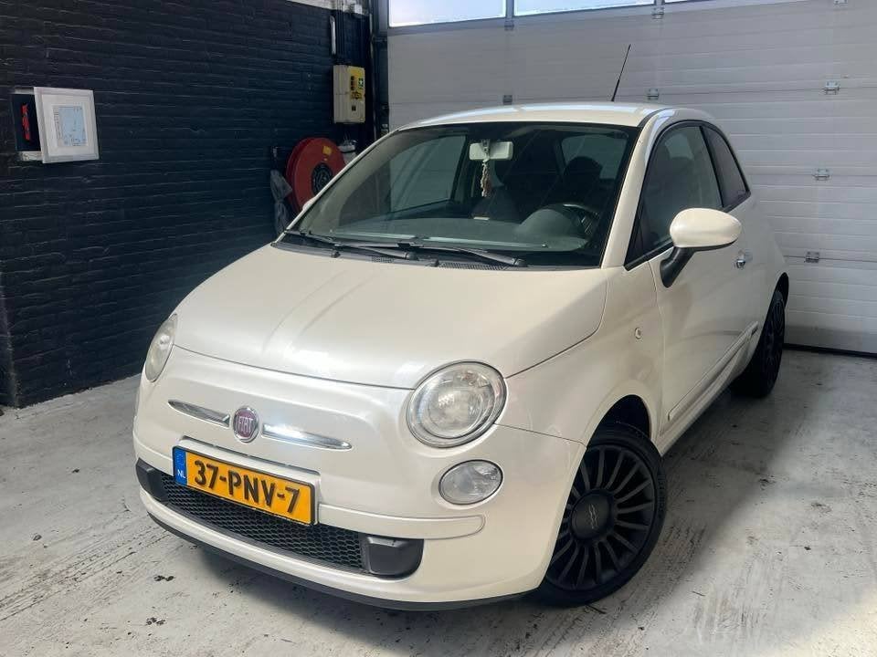 Fiat 500 0.9 Twinair 2011, Auto's, Voorwielaandrijving, Overige kleuren, Leder en Stof, 905 kg
