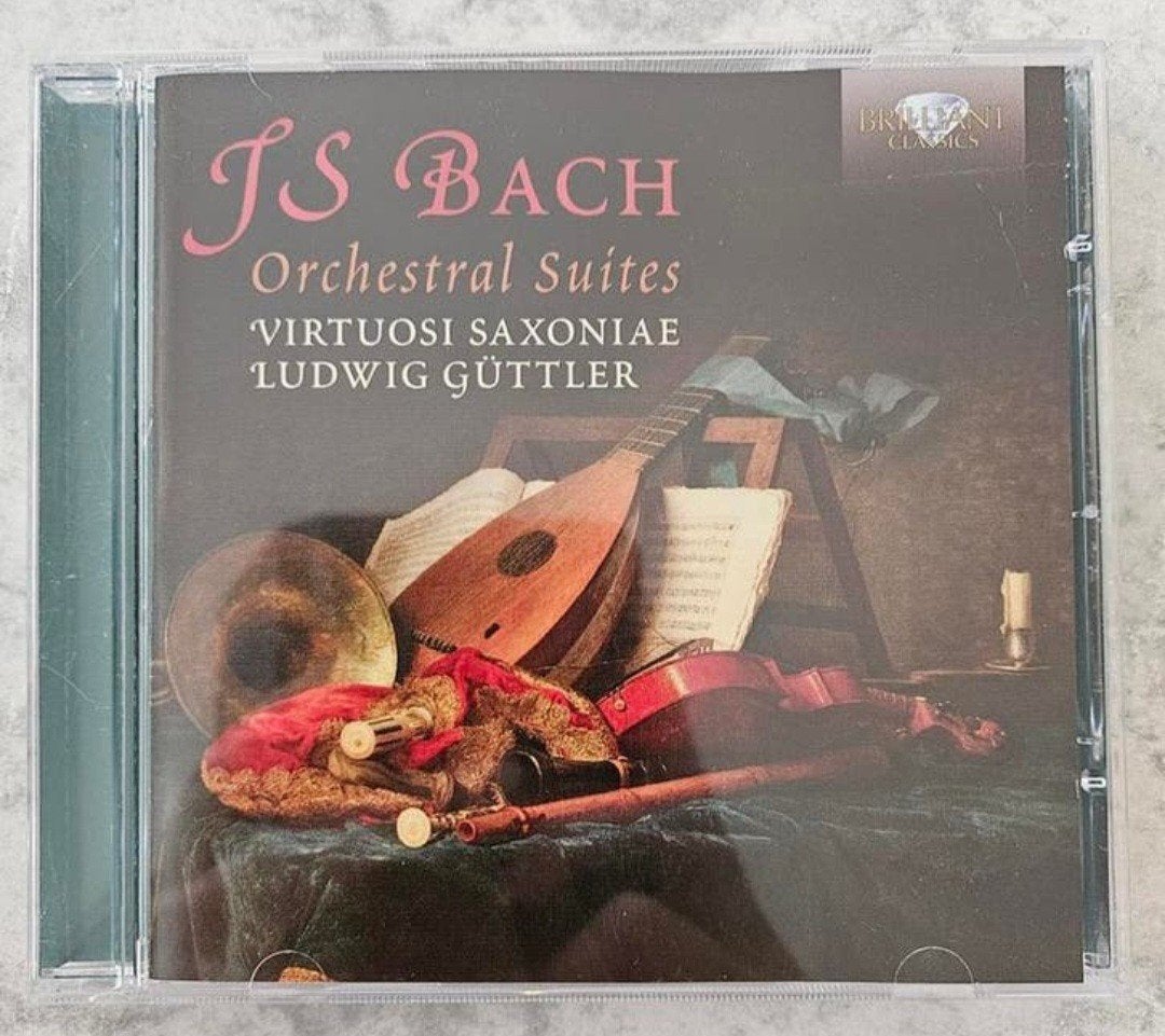 J.S. Bach – Orchestral Suites (Ludwig Güttler / Virtuosi Sax, Ophalen of Verzenden, Barok, Gebruikt, Overige typen