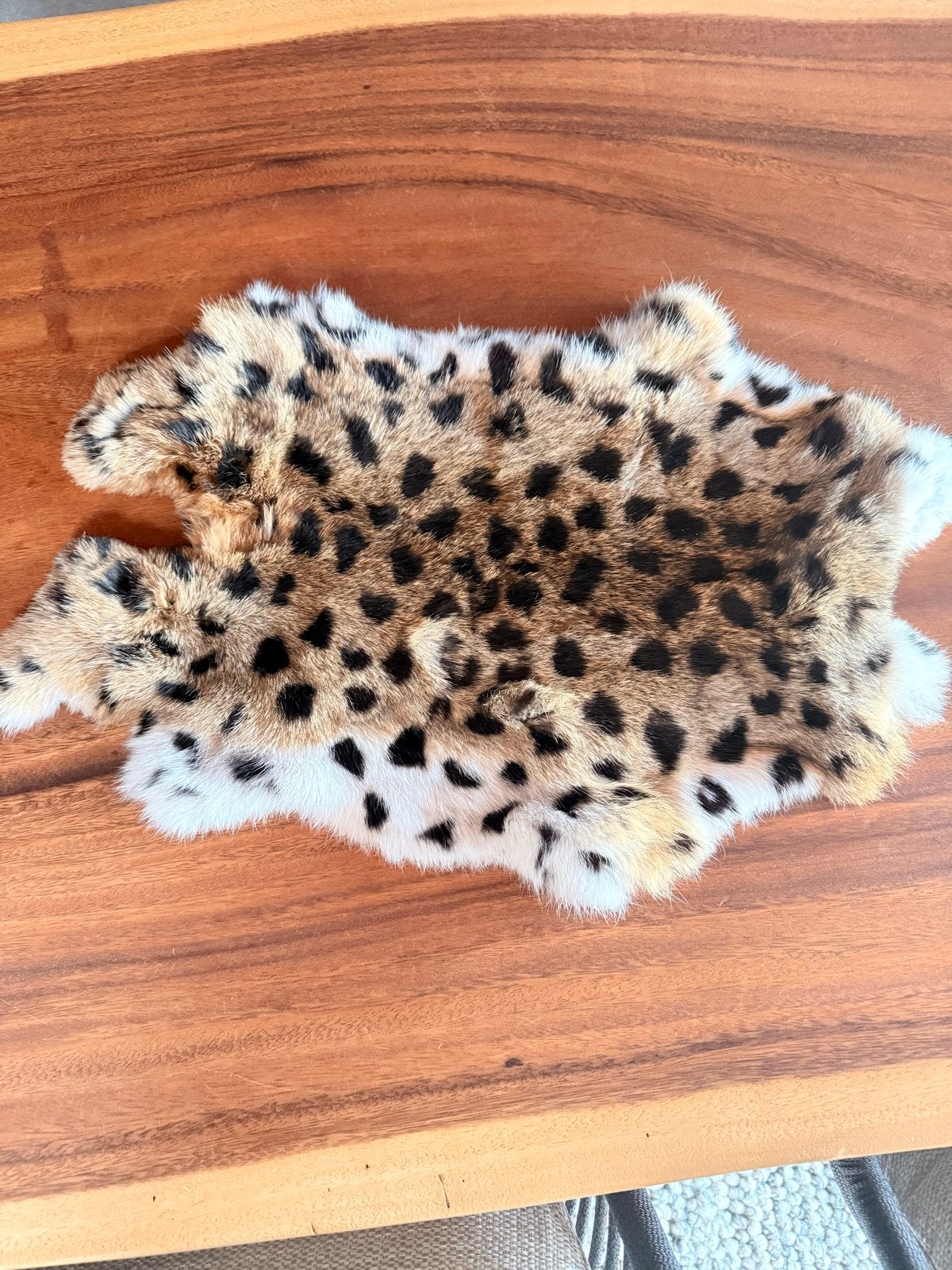 Leopardprint Vachtje - Decoratief en Stijlvol, Meerkleurig, Ophalen of Verzenden, Zo goed als nieuw, Modern