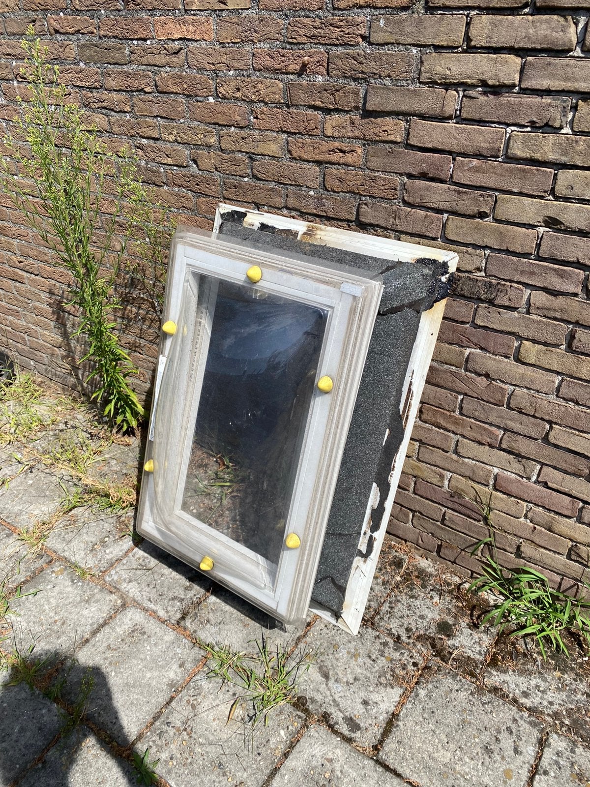 Skylux platdakraam lichtkoepel ventilerend 40x70, Ophalen, Zo goed als nieuw, Dakraam, Minder dan 80 cm