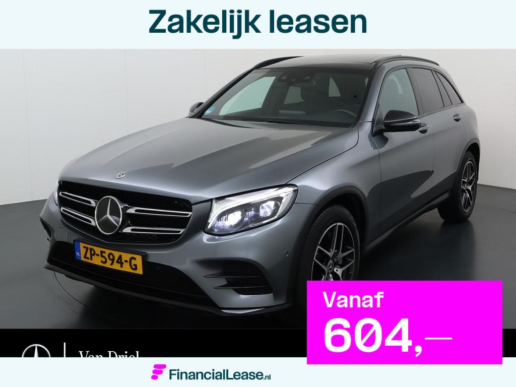Mercedes-Benz GLC 250 4MATIC AMG line | Pano Burmester Distr, 12 maanden, Gebruikt, 4 cilinders, Origineel Nederlands