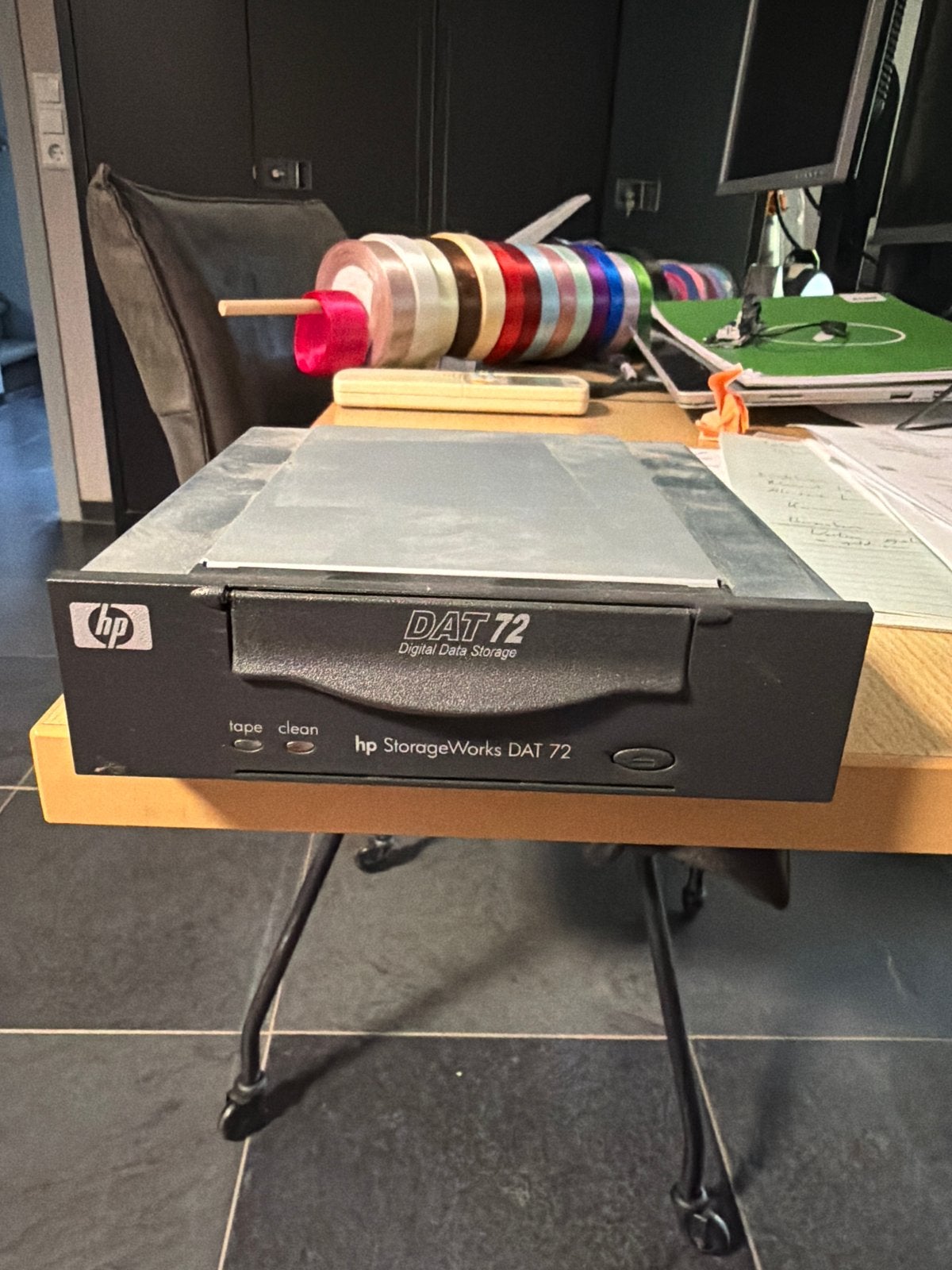 HP StorageWorks DAT 72 Tape Drive - Externe Back-up Oplossin, Intern, Gebruikt, SCSI, Server