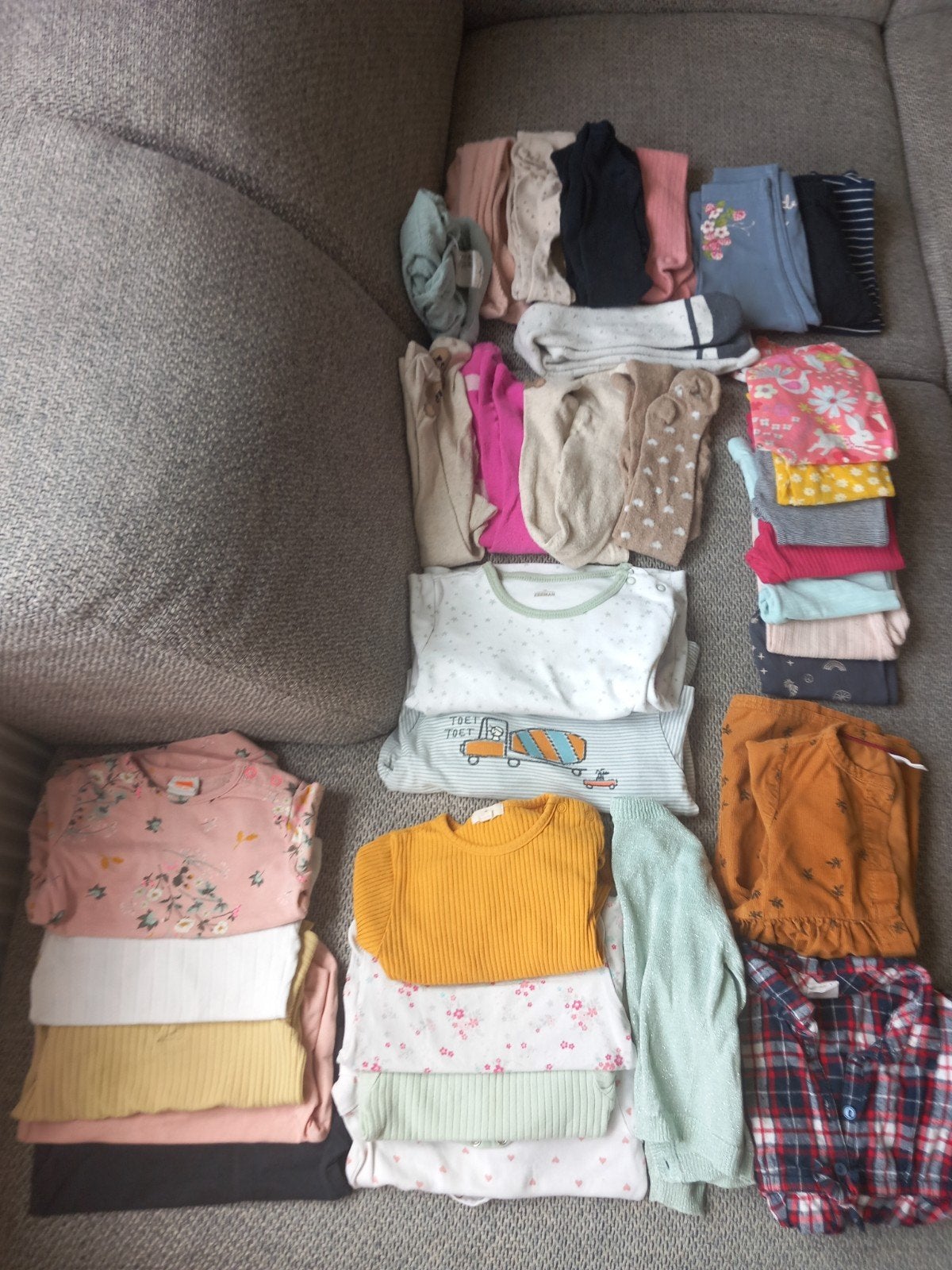 Baby meisje kleding pakket 68/74/80 herfst, Kinderen en Baby's, Ophalen of Verzenden, Zo goed als nieuw, Maat 74