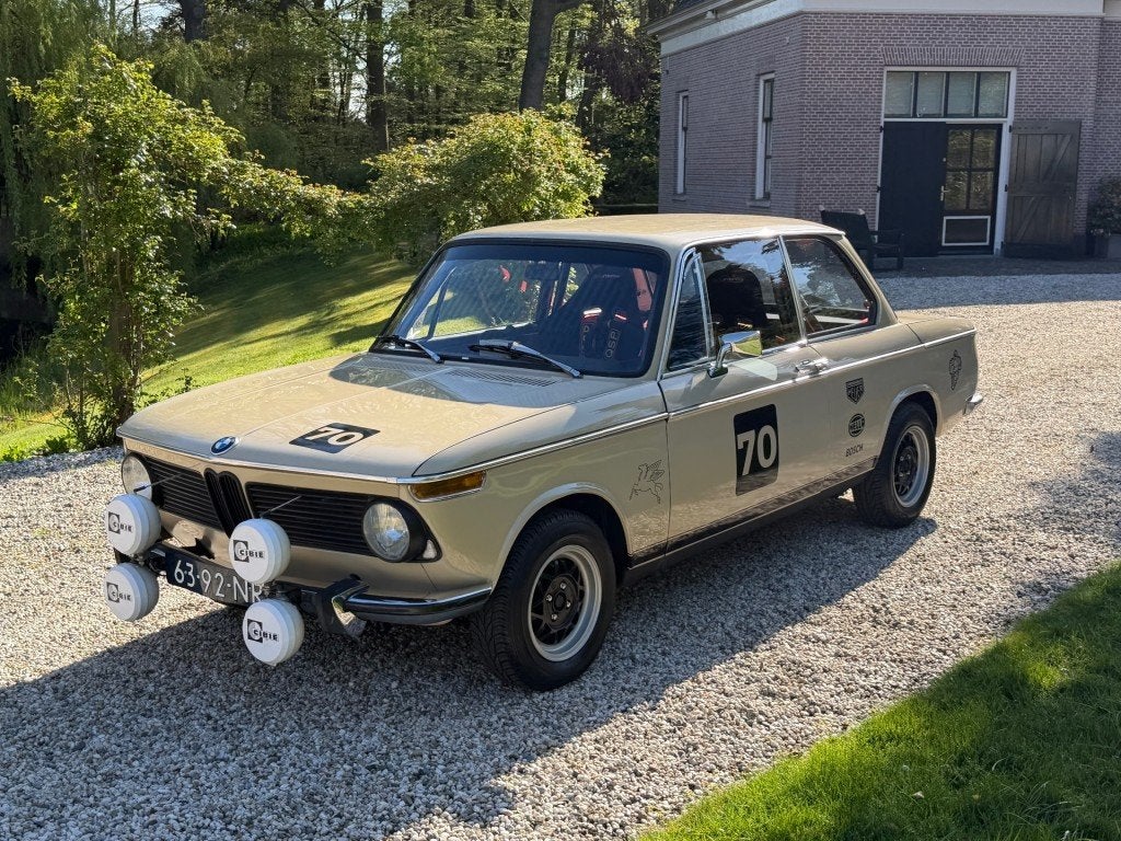 Bmw 2002 2002 RALLY NL-auto ronde lichten #STOER, Auto's, 100 pk, Beige, Origineel Nederlands, Bedrijf