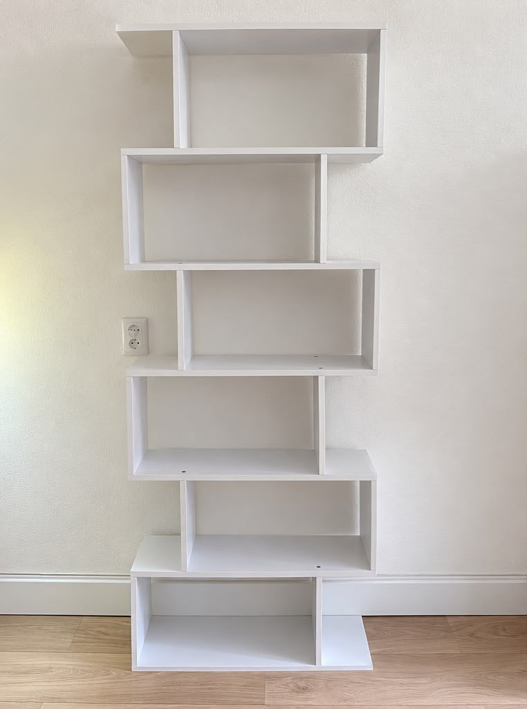Witte stellingkast, Huis en Inrichting, Ophalen, Zo goed als nieuw