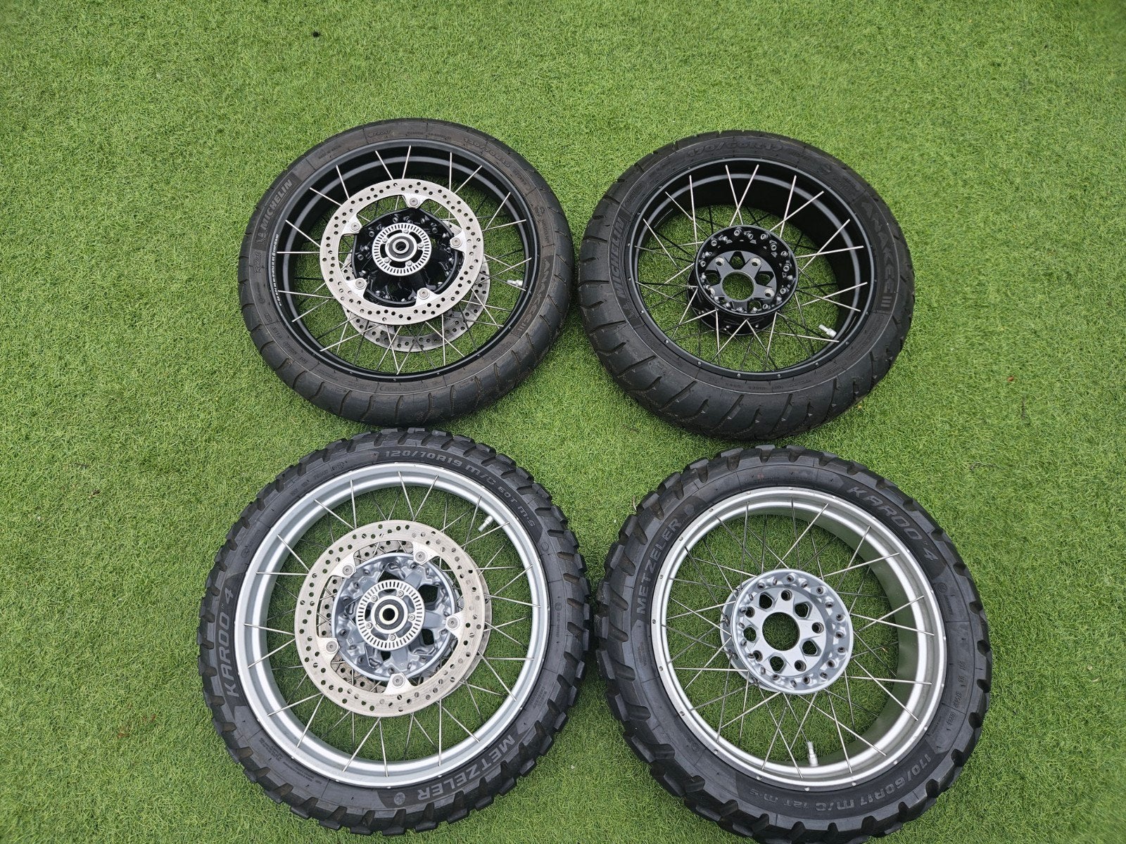 Bmw r1200gs adv r1250gs adv kruisspaakwielen, Ophalen of Verzenden, Gebruikt