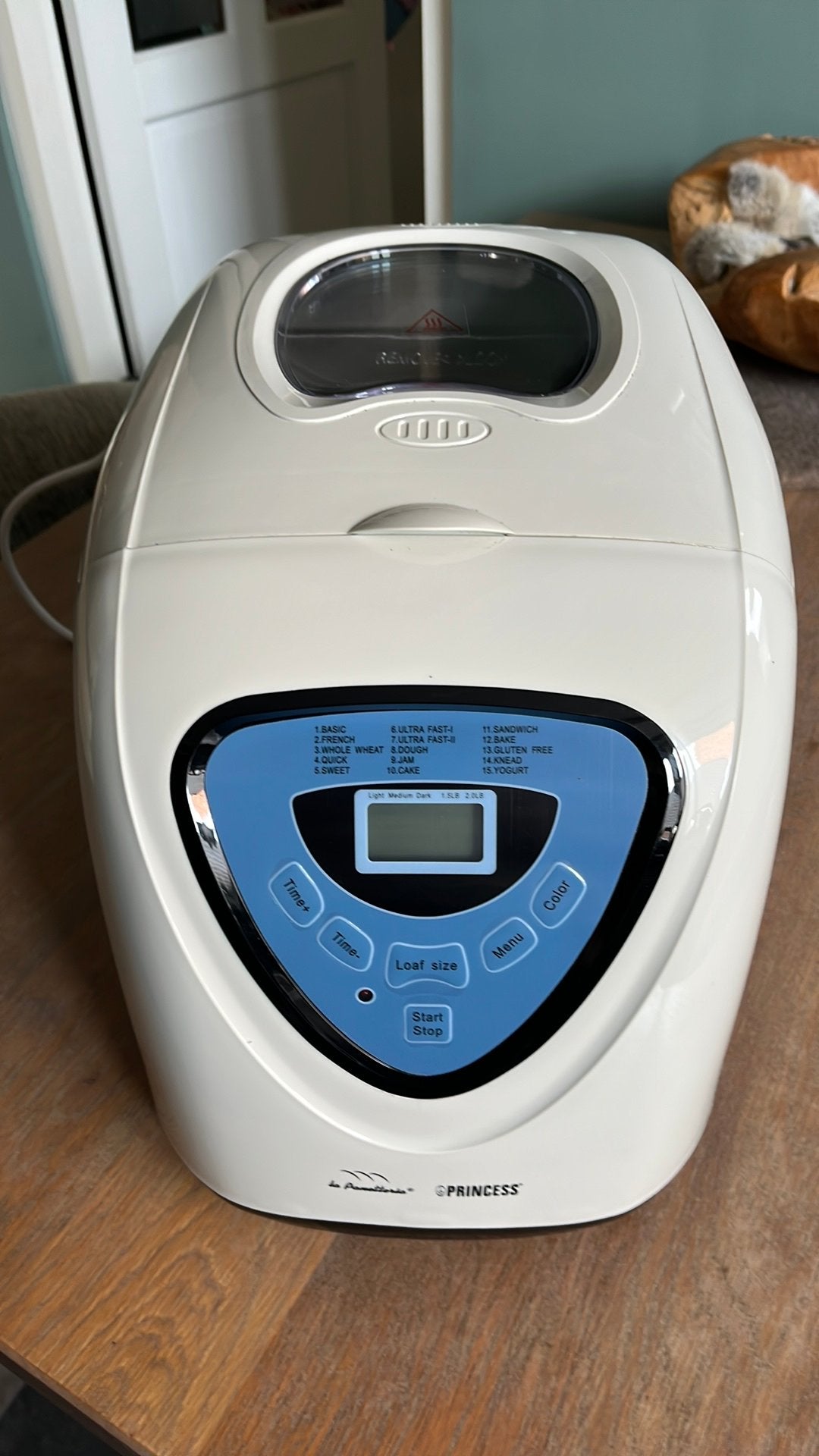 Broodbakmachine princess, Witgoed en Apparatuur, Ophalen, Zo goed als nieuw