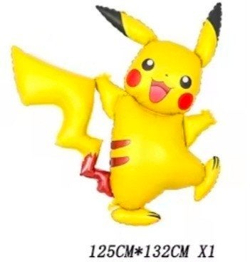 Pokemon Pikachu XXL folie ballon, Verzenden, Nieuw, Versiering, Verjaardag