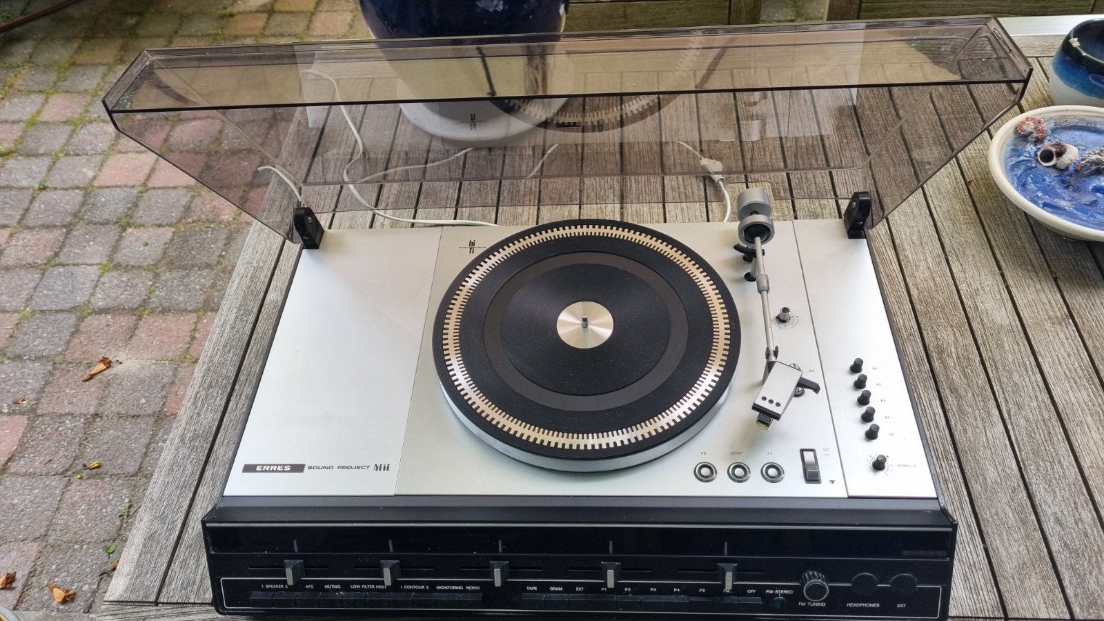 Erres Sound Project HIFI SX 6858 met 212 Platenspeler, Ophalen, Gebruikt, Philips