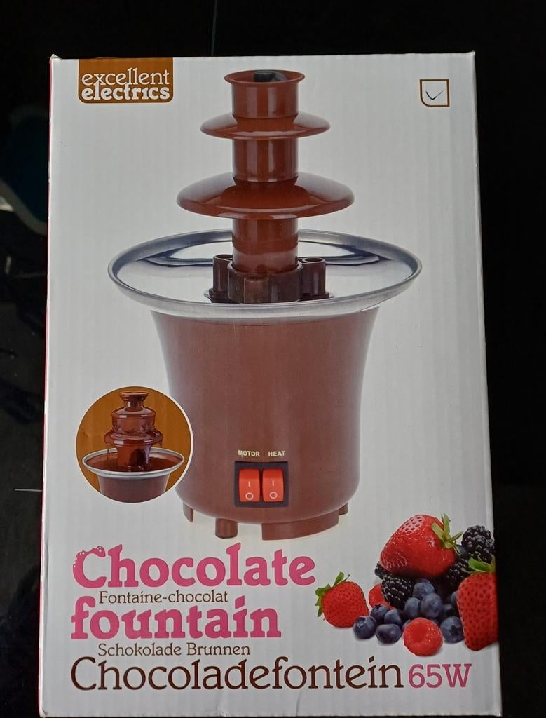 Nieuwe Chocoladefontein 65W - Afhalen/Verzenden, Huis en Inrichting, Keuken | Keukenbenodigdheden, Ophalen, Nieuw