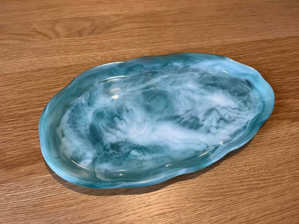 Luxe epoxy lage schaal / tray !, Ophalen of Verzenden, Nieuw, Overige vormen
