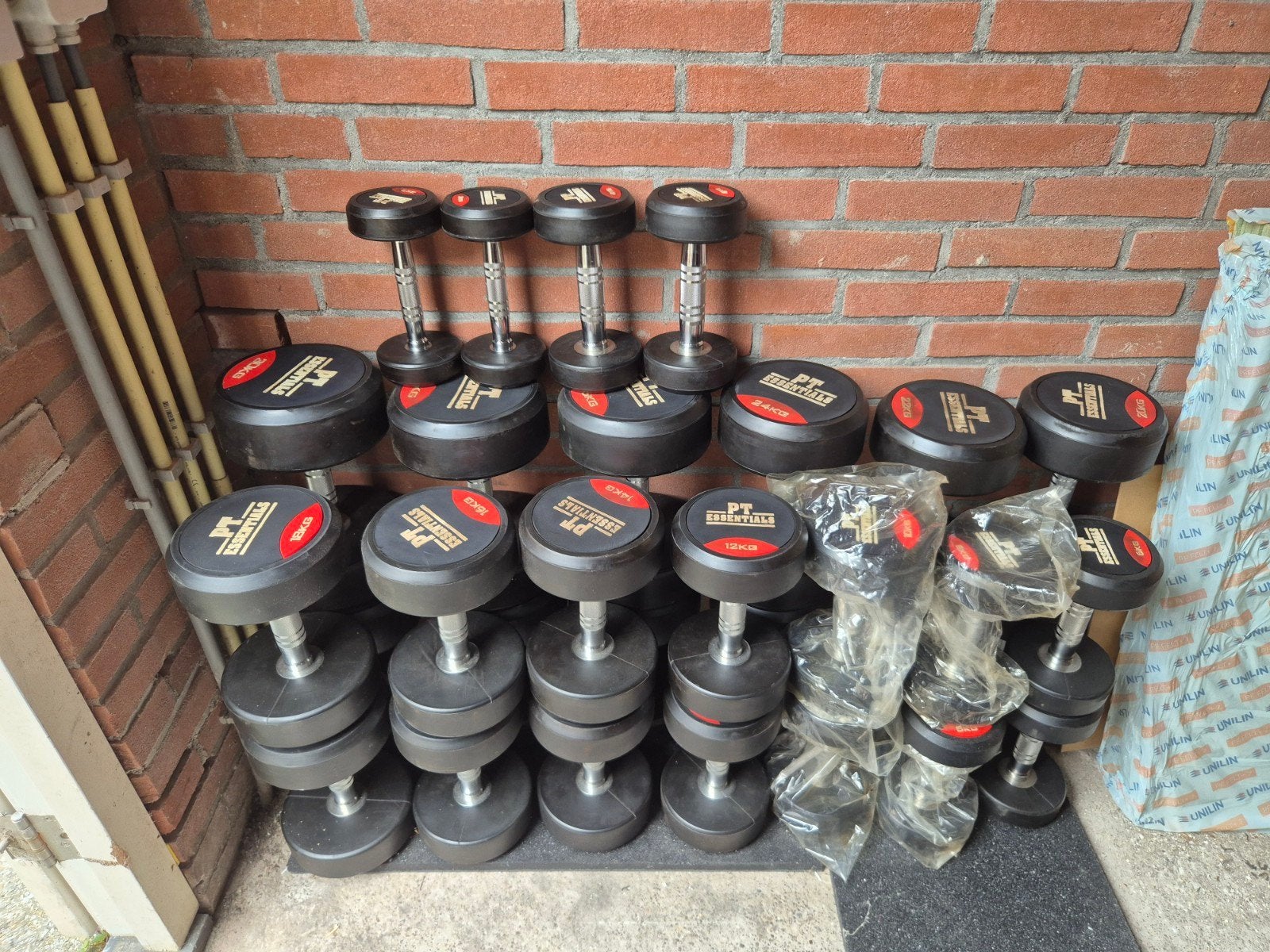 Complete dumbbell set 2-30kg (gebruikt, zeer goede staat), Sport en Fitness, Ophalen, Zo goed als nieuw, Dumbbell