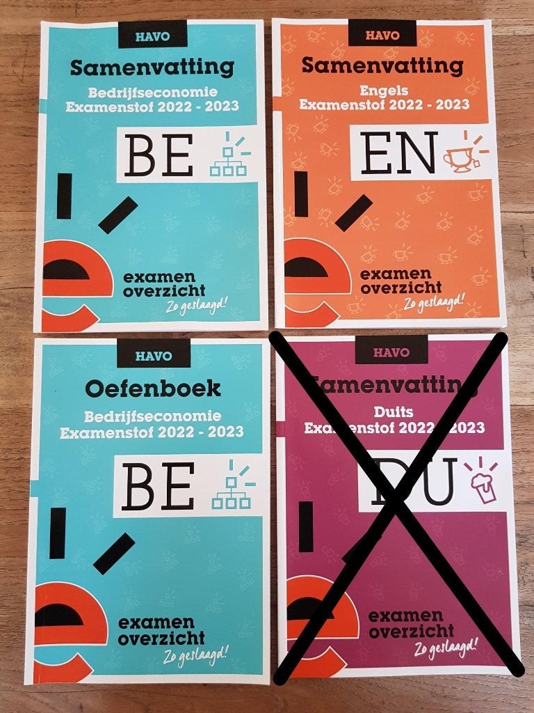 Examenbundels HAVO, Boeken, Ophalen of Verzenden, Zo goed als nieuw, HAVO