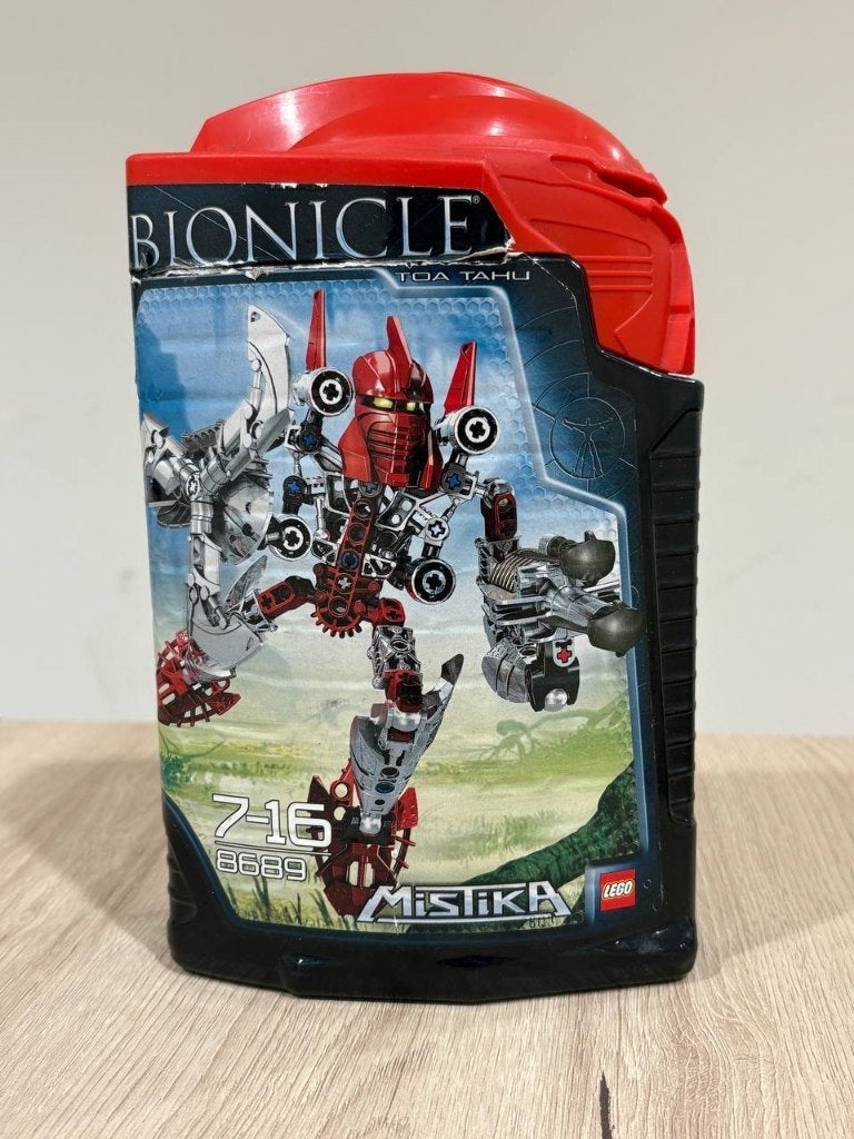 Lego Bionicle 8689 Toa Tahu (nieuwstaat, deels geseald), Bionicle, Lego, Nieuw, Ophalen of Verzenden