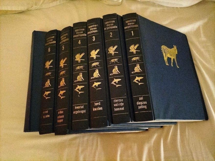 Dierenencyclopedie van A-Z, Boeken, Encyclopedieën, Complete serie, Dieren, Ophalen, Gelezen