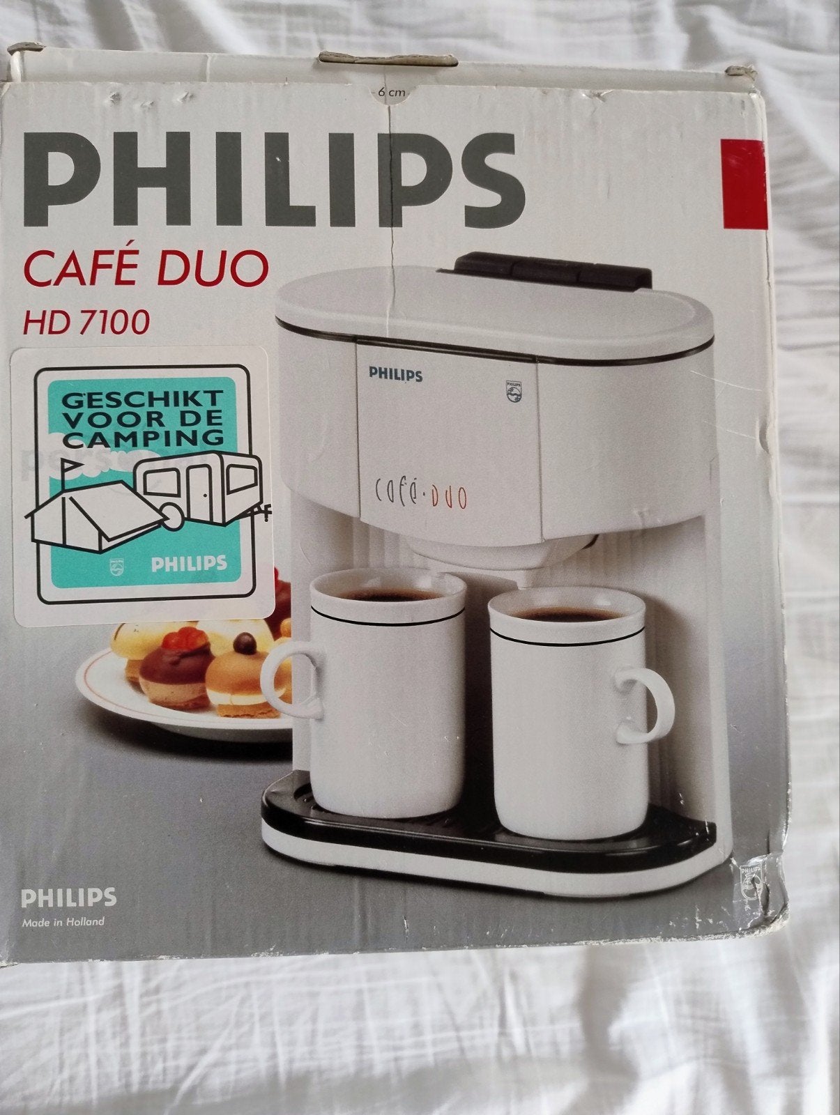 Philips Café Duo HD 7100 Koffiezetapparaat, Koffiemachine, Gemalen koffie, Ophalen of Verzenden, Zo goed als nieuw