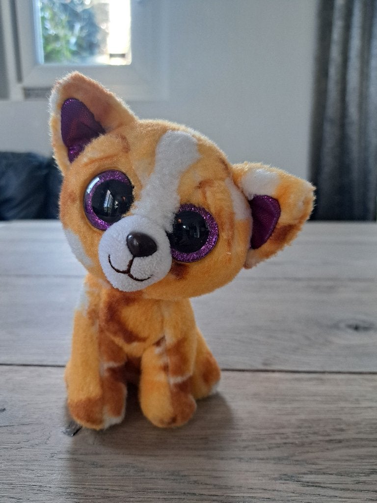 Leuke knuffel Ty Beanie Boo Pablo, Overige typen, Ophalen of Verzenden, Zo goed als nieuw, Wasbaar