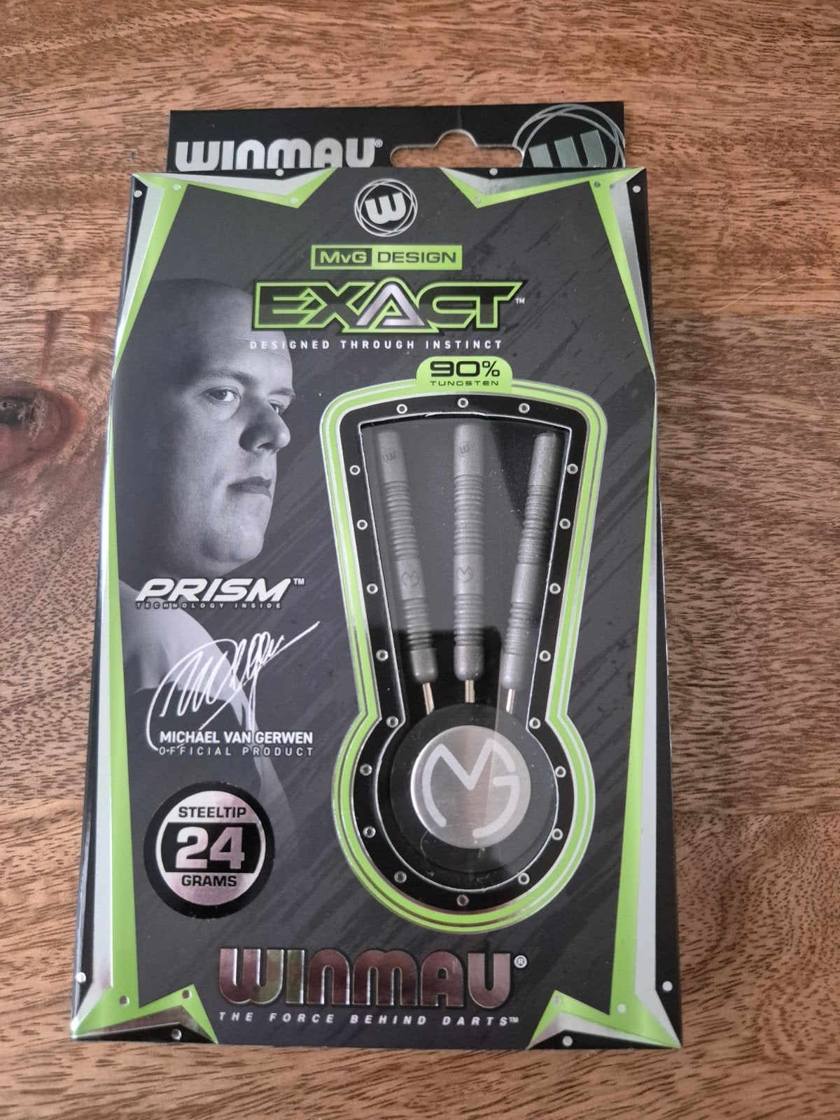 Winmau Michael van Gerwen Exact Darts 24 gram, Ophalen of Verzenden, Nieuw, Pijlen