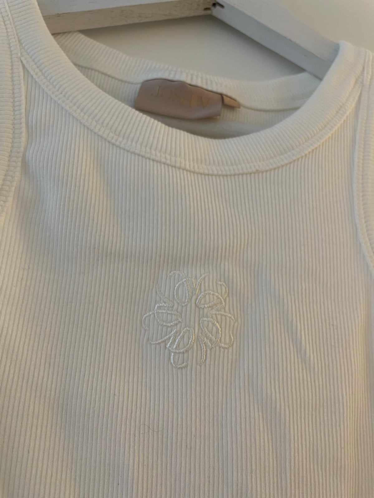 Josh V NADA fitted top, maat XXS, zo goed als nieuw, Wit, Ophalen of Verzenden, Zo goed als nieuw, Zonder mouw