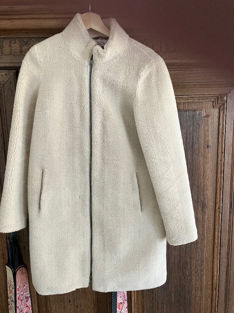 prachtige jas van Beaumont maat 36, Ophalen of Verzenden, Zo goed als nieuw, Maat 36 (S), Beige