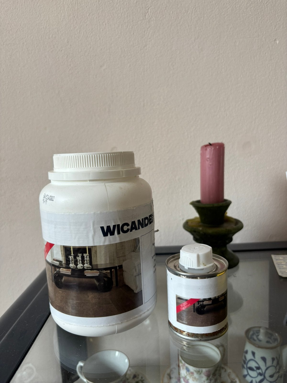 Wicanders W2000 extra matt + verharder voor kurkvloer & wand, Ophalen, Nieuw, Wit