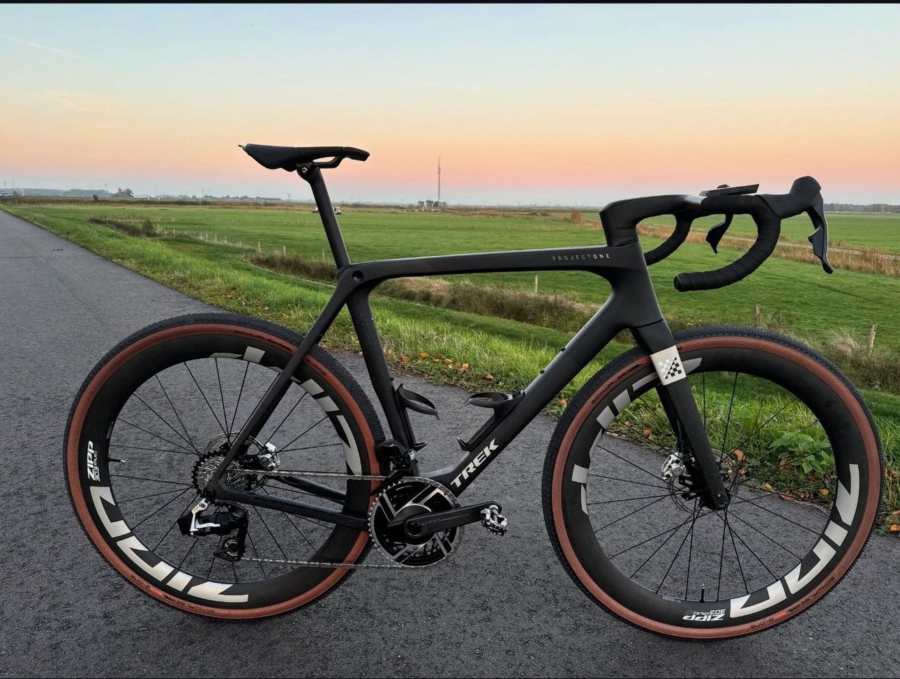Trek checkmate slr axs project one. Zipp xplr, sram red, Gebruikt, Carbon, 57 tot 61 cm, Meer dan 20 versnellingen