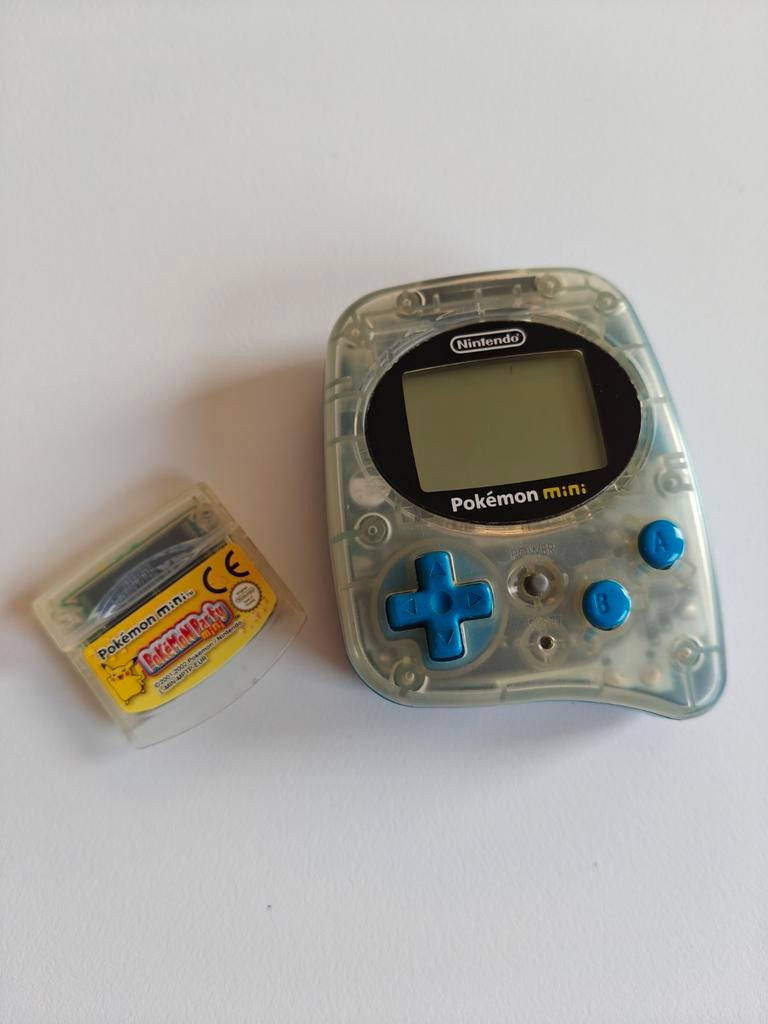 Nintendo Pokémon mini + Pokémon Party mini game, Spelcomputers en Games, Ophalen of Verzenden