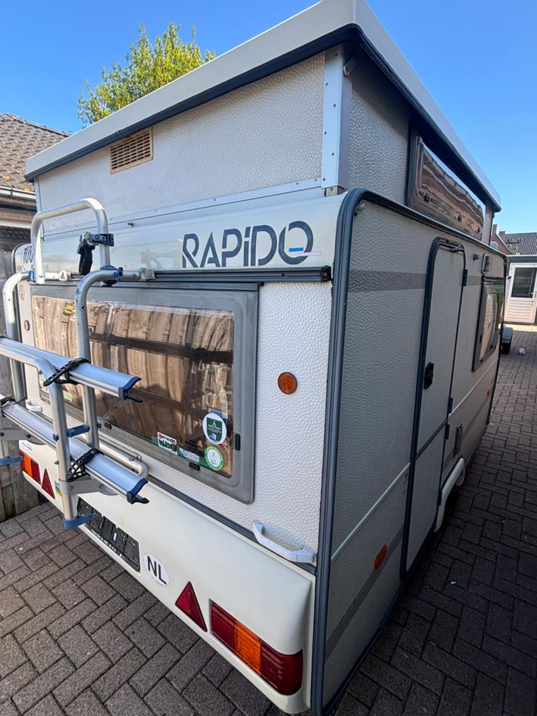 Leuke Rapido club kenteken vrij MTM 750kg Met voortent, Treinzit, Rapido, 500 - 750 kg, Tot en met 4
