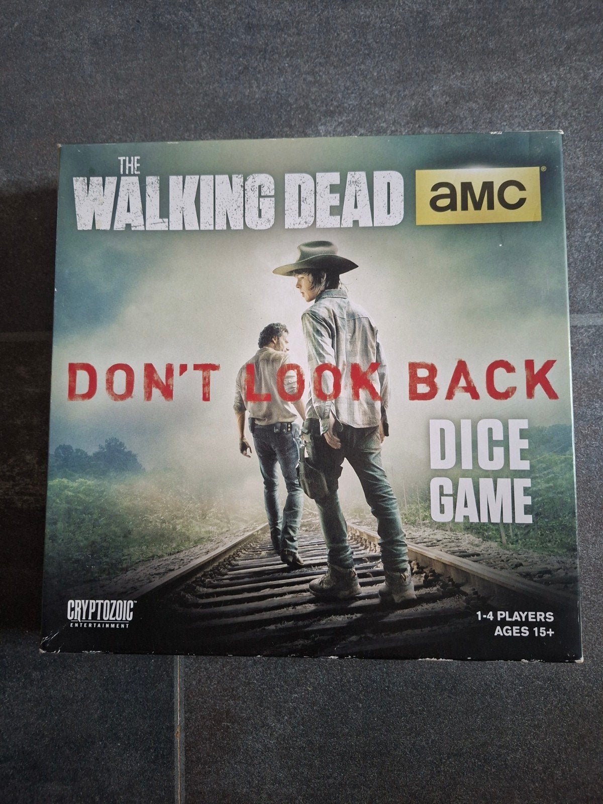 The Walking Dead AMC: Don't Look Back Dice Game, Een of twee spelers, Ophalen of Verzenden, Gebruikt, Cryptozoic Entertainment