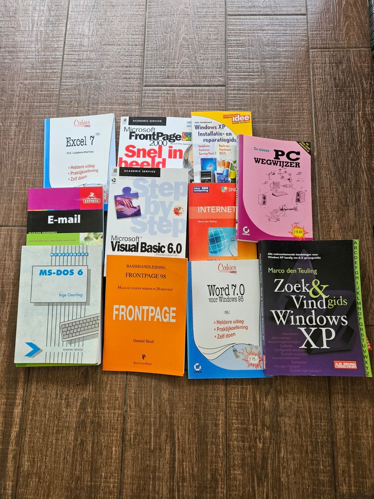 Collectie computerboeken, Boeken, Informatica en Computer, Ophalen of Verzenden, Gelezen, Besturingssystemen, Diverse auteurs