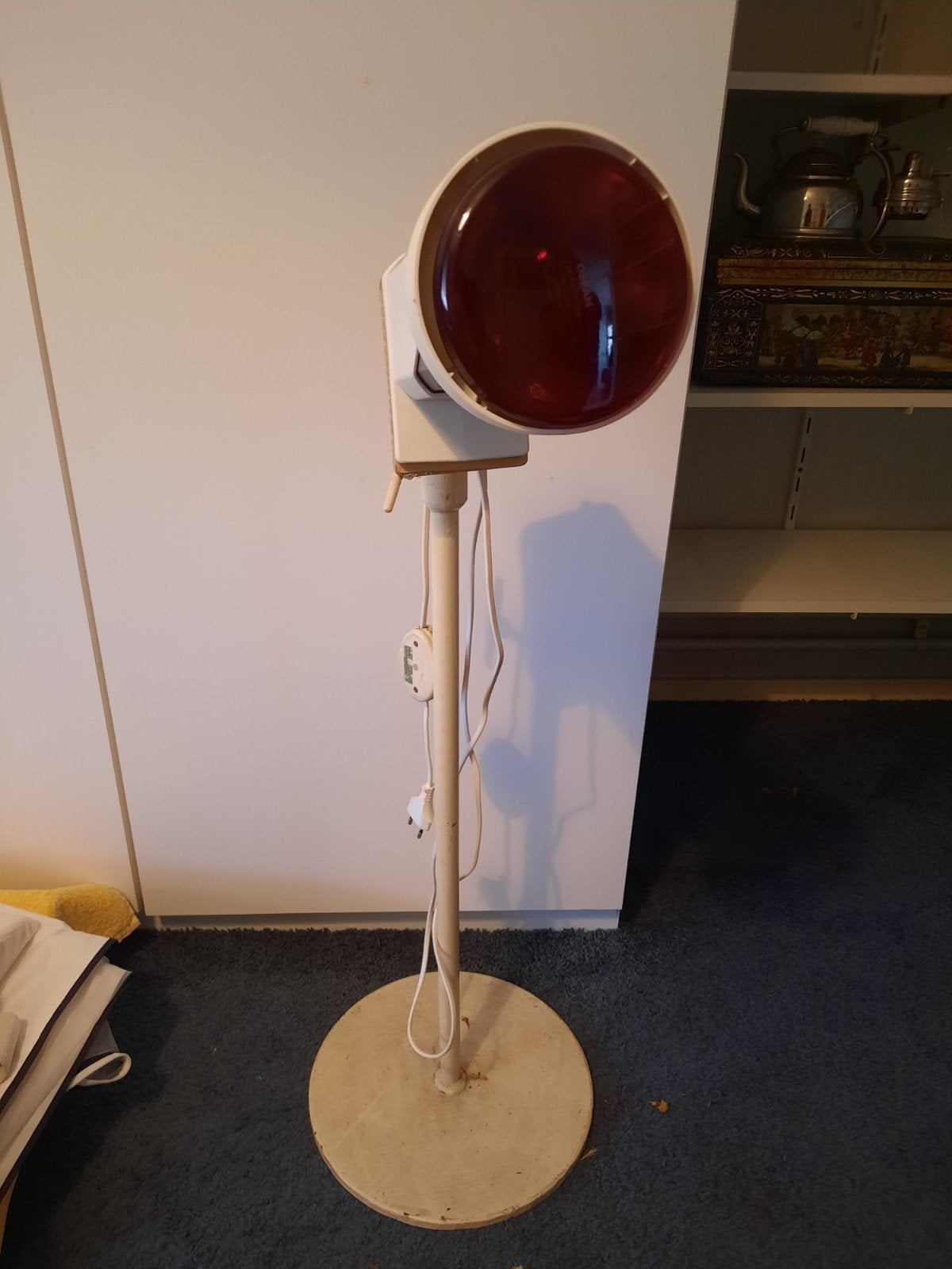 Vintage Infraroodlamp op standaard - Medische lamp, Ophalen