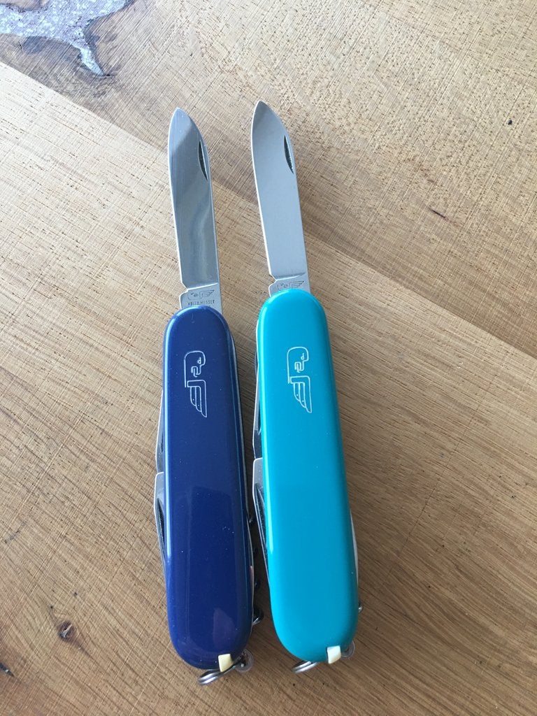 2 Adler zakmessen, Ophalen of Verzenden, Zo goed als nieuw