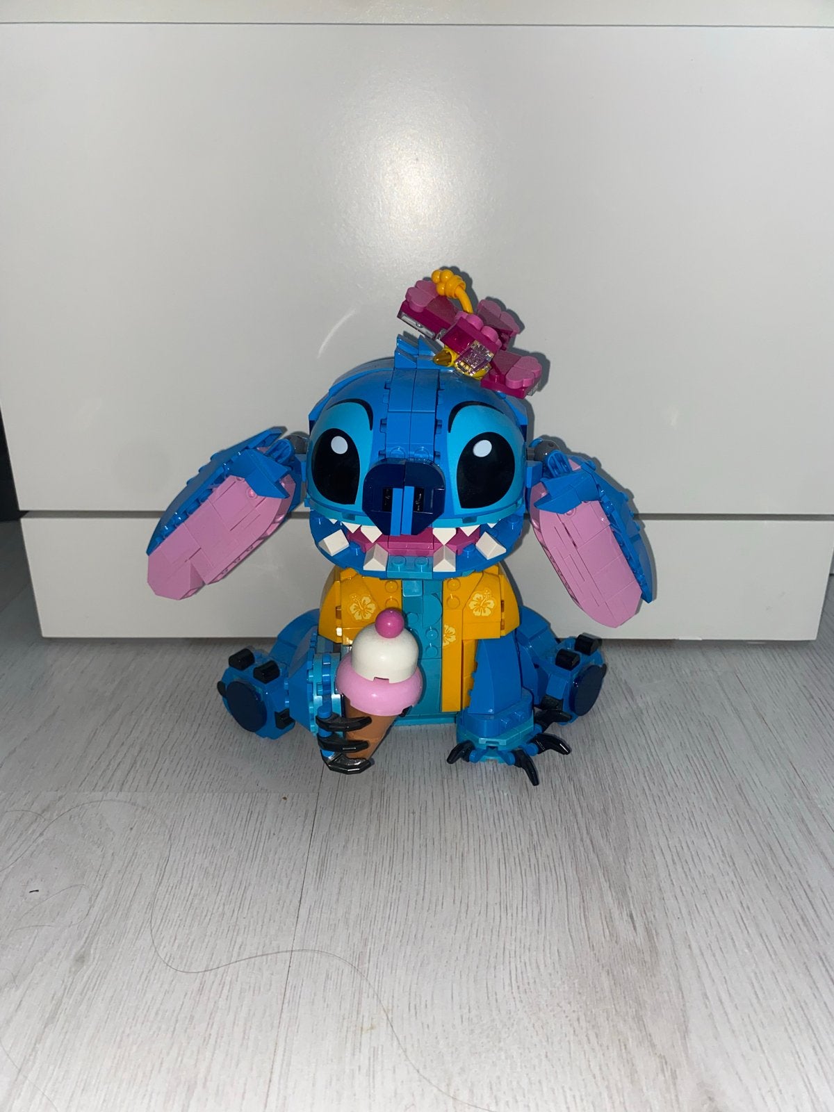 Lego Stitch met ijsje en bloem, Ophalen, Disney, Handgemaakt, Overige typen