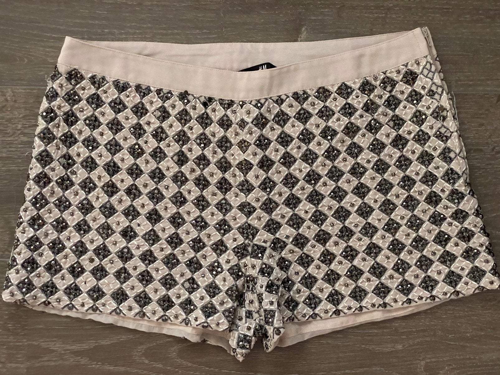 GRATIS NIEUW feestelijk dames party korte broek mt 38 H&M, H&M, Kort, Meerkleurig, Nieuw