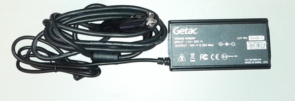 Getac CA-120150V-AA Heavy Duty Vehicle Charger 19V 6.32A, Ophalen of Verzenden, Zo goed als nieuw, GETAC
